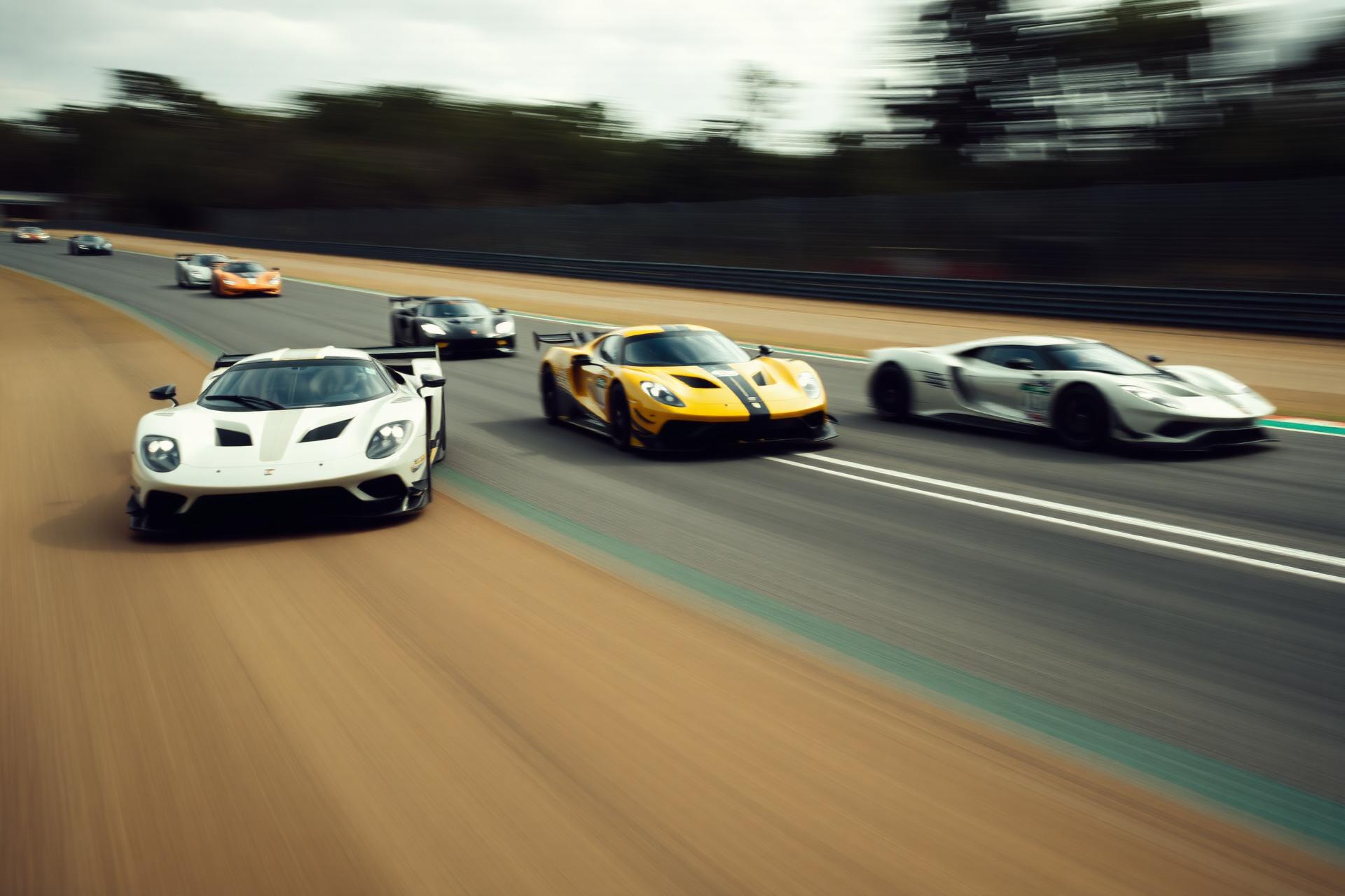 Race car at speed — The DreamDrive Project